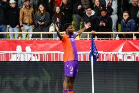 Moffi back in business with 17th goal of the season after Super Eagles duty 